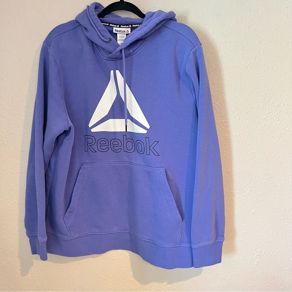 Reebok Women's Purple Logo Hoodie